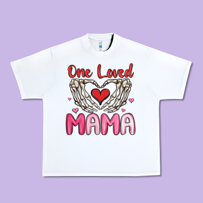 One Loved Mama Urban Heavy Tee Designed By Maliassmallbusiness