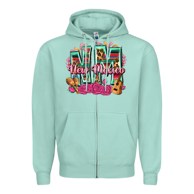 New Mexico Zipper Hoodie by texasbilliewilder | Teevron