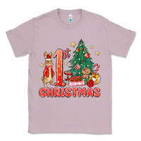 Lilac red christmas bunny 1st christmas Classic Tee - MaliasSmallBusiness
