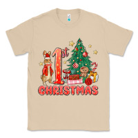 Mushroom red christmas bunny 1st christmas Classic Tee - MaliasSmallBusiness