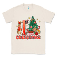 Natural red christmas bunny 1st christmas Classic Tee - MaliasSmallBusiness