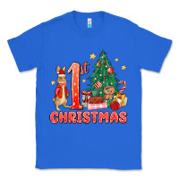 True Royal red christmas bunny 1st christmas Classic Tee - MaliasSmallBusiness