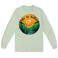 Matcha life is better at the river Long Sleeve Tee - JahusDesignShop