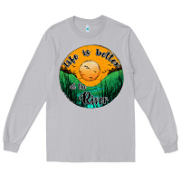 Moon Dust life is better at the river Long Sleeve Tee - JahusDesignShop