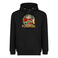 Black just a girl who loves pumpkin spice Heavyweight Hoodie - CowGirlArtShop