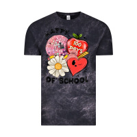 Cloud Black happy 100 days of school Vintage Tee - MaliasSmallBusiness