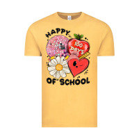 Vintage Mustard happy 100 days of school Vintage Tee - MaliasSmallBusiness