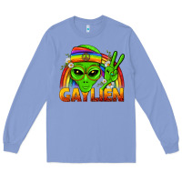 Colony Blue Gaylien LGBTQ Pride Long Sleeve Tee - BundleAndBundleShop