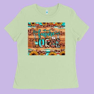 Future Nurse Ladies Tee Designed By Jahusdesignshop