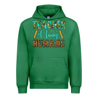 Emerald teacher of tiny humans Urban Hoodie - BundleAndBundleShop