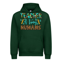Forest Green teacher of tiny humans Urban Hoodie - BundleAndBundleShop