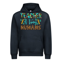 Navy teacher of tiny humans Urban Hoodie - BundleAndBundleShop