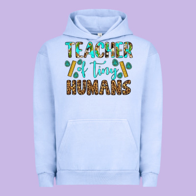 Teacher Of Tiny Humans Urban Hoodie Designed By Bundleandbundleshop