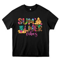 Black summer vibes Heavy Core Tee - AdoDesignShop
