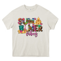 Cream summer vibes Heavy Core Tee - AdoDesignShop