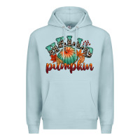 Blue Mist hello pumpkin Premium Hoodie - CowGirlArtShop