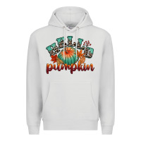 Dove Grey hello pumpkin Premium Hoodie - CowGirlArtShop