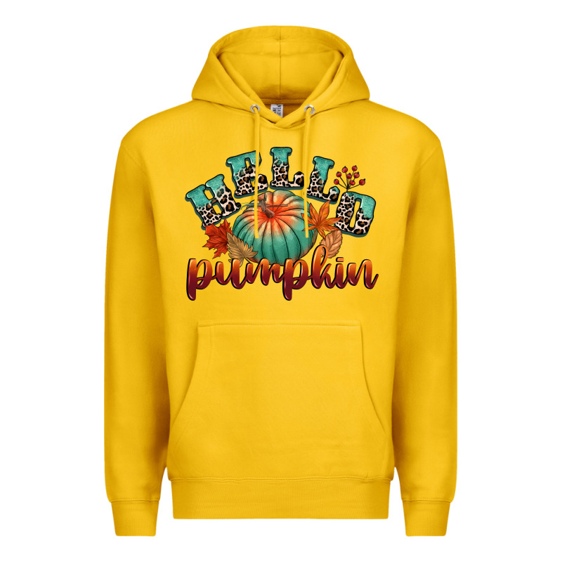 Hello Pumpkin Premium Hoodie by CowGirlArtShop | Teevron