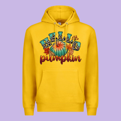 Hello Pumpkin Premium Hoodie Designed By Cowgirlartshop