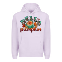 Lilac hello pumpkin Premium Hoodie - CowGirlArtShop