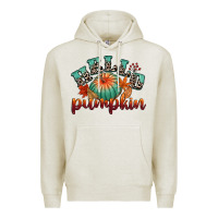 Oatmeal Heather hello pumpkin Premium Hoodie - CowGirlArtShop