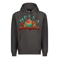 Smoke hello pumpkin Premium Hoodie - CowGirlArtShop