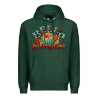 Sports Green hello pumpkin Premium Hoodie - CowGirlArtShop