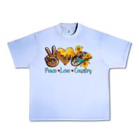 Grape Ice peace love country cowhide cowboy hat Urban Heavy Tee - AdoDesignShop