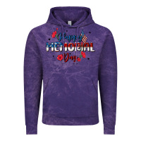 Cloud Purple happy memorial day Vintage Hoodie - MaliasSmallBusiness
