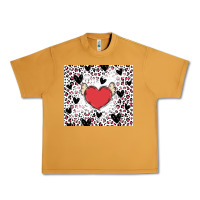 Peanut Butter valentine's day hearts Urban Heavy Tee - MaliasSmallBusiness