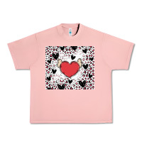 Salmon valentine's day hearts Urban Heavy Tee - MaliasSmallBusiness