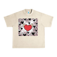 Sandshell valentine's day hearts Urban Heavy Tee - MaliasSmallBusiness