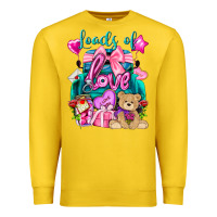 Lemon Loads of love truck Valentine's Day Premium Sweatshirt - HowdyJamesFarm
