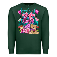 Sports Green Loads of love truck Valentine's Day Premium Sweatshirt - HowdyJamesFarm