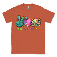 Copper peace love art Classic Tee - NancyCooperArtShop