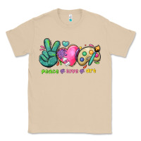 Mushroom peace love art Classic Tee - NancyCooperArtShop