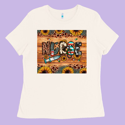 Nurse Ladies Tee Designed By Jahusdesignshop