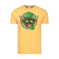 Vintage Mustard st. patrick's day heifer Vintage Tee - MaliasSmallBusiness