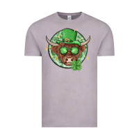 Vintage Zinc st. patrick's day heifer Vintage Tee - MaliasSmallBusiness