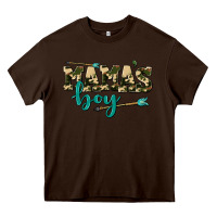 Chocolate Brown mama's boy Heavy Core Tee - AdoDesignShop