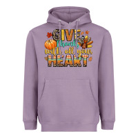 Lavender give thanks with all your heart Heavyweight Hoodie - CowGirlArtShop