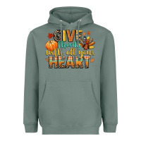 Sage give thanks with all your heart Heavyweight Hoodie - CowGirlArtShop