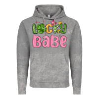 Cloud Rock lucky babe st patrick s day Vintage Hoodie - MaliasSmallBusiness