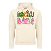 Vintage Artic lucky babe st patrick s day Vintage Hoodie - MaliasSmallBusiness