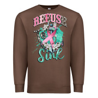 Chestnut refuse to sink cancer Premium Sweatshirt - CowGirlArtShop