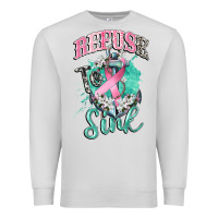Dove Grey refuse to sink cancer Premium Sweatshirt - CowGirlArtShop