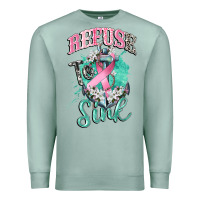 Seafoam refuse to sink cancer Premium Sweatshirt - CowGirlArtShop