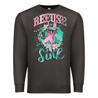 Smoke refuse to sink cancer Premium Sweatshirt - CowGirlArtShop