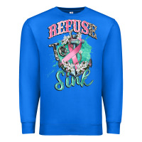 True Royal refuse to sink cancer Premium Sweatshirt - CowGirlArtShop