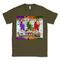 Army Green san judas happy  hallothanksmas Classic Tee - JahusDesignShop